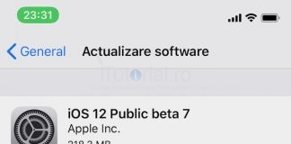 iOS 12 public beta 7 a fost lansat pentru iPhone și iPad