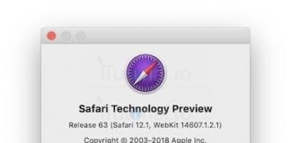Apple a lansat Previzualizare Tehnologie Safari 63