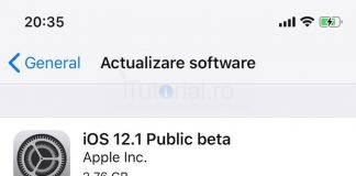 iOS 12.1 public beta 1 a fost lansat pentru iPhone și iPad