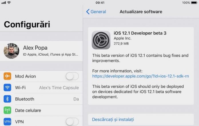 ios 12.1 beta 3 ios 12.1 beta 3