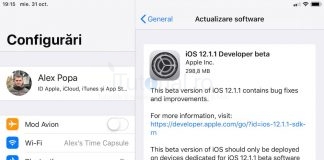 iOS 12.1.1 beta 1 a fost lansat pentru iPhone, iPad și iPod touch. Iată tot ce aduce nou (Articol actualizat X4) ios 12.1.1 beta 1