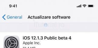 iOS 12.1.3 beta 4 și public beta 4 au fost lansate pentru iPhone și iPad ios 12.1.3 beta 4