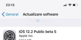iOS 12.2 public beta 5 a fost lansat pentru iPhone și iPad ios 12.2 public beta 5