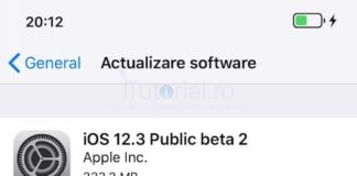 iOS 12.3 public beta 2 a fost lansat pentru iPhone și iPad ios 12.3 public beta 2