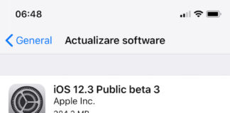 iOS 12.3 public beta 3 a fost lansat pentru iPhone și iPad ios 12.3 public beta 3