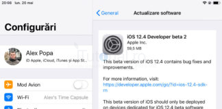 iOS 12.4 beta 2 a fost lansat pentru iPhone, iPad și iPod touch ios 12.4 beta 2