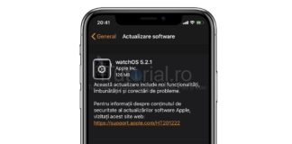 watchOS 5.2.1 a fost lansat pentru Apple Watch watchos 5.2.1