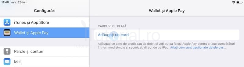 wallet apple pay ipad