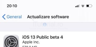 iOS 13 public beta 4 și iPadOS public beta 4 au fost lansate pentru iPhone, iPod touch și iPad ios 13 public beta 4