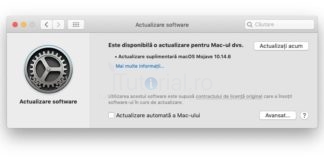 Apple a lansat Actualizare Suplimentara macOS Mojave 10.14.6. Iată de ce trebuie să o instalezi actualizare suplimentara macos 10.14.6