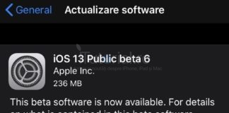 iOS 13 public beta 6 și iPadOS public beta 6 au fost lansate pentru iPhone, iPod touch și iPad ios 13 public beta 6