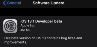 Apple a lansat iOS 13.1 beta 3 și iPadOS 13.1 beta 3 pentru iPhone și iPad ios 13.1 beta