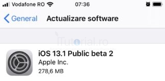 iOS 13.1 public beta 2 și iPadOS 13.1 public beta 2 au fost lansate pentru iPhone și iPad ios 13.1 public beta 2