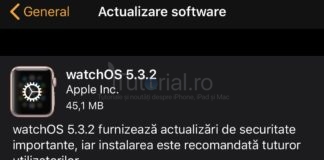 watchOS 5.3.2 a fost lansat pentru Apple Watch watchos 5.3.2
