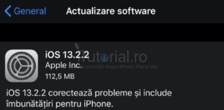 iOS 13.2.2 și iPadOS 13.2.2 au fost lansate pentru iPhone, iPad și iPod touch. Iată noutățile ios 13.2.2