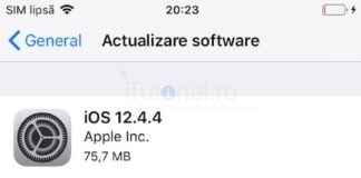 Apple a lansat iOS 12.4.4, watchOS 5.3.4 și actualizări de securitate pentru macOS Mojave și High Sierra ios 12.4.4