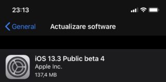 Apple a lansat iOS / iPadOS 13.3 beta 4 și public beta 4 pentru iPhone și iPad ios 13.3 beta 4