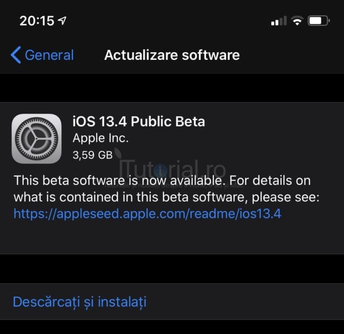 ios 13.4 public beta 1