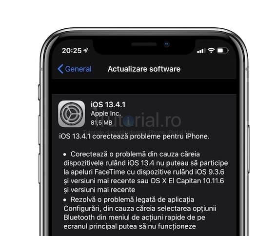 iOS 13.4.1 și iPadOS 13.4.1 au fost lansate pentru iPhone, iPad și iPod touch. Iată noutățile ios 13.4.1