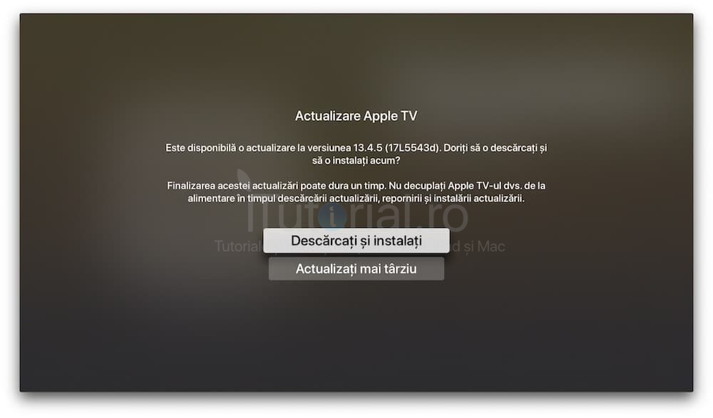 tvOS 13.4.5 public beta 1 a fost lansat pentru Apple TV HD și Apple TV 4K tvos 13.4.5 public beta 1