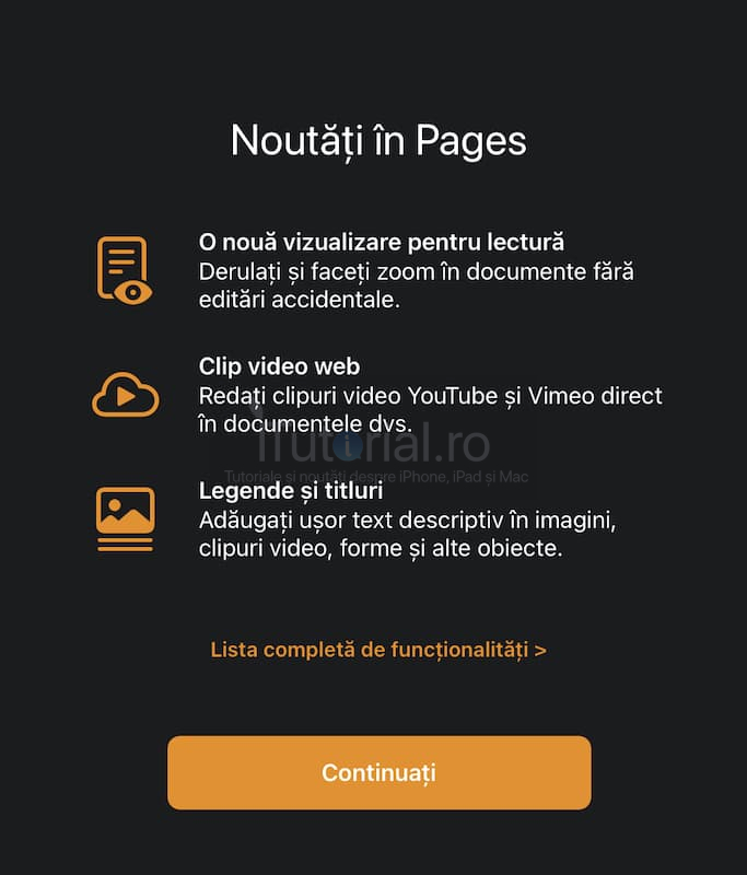 Pages, Numbers și Keynote pentru iPhone și iPad au fost actualizate. Iată noutățile pages youtube