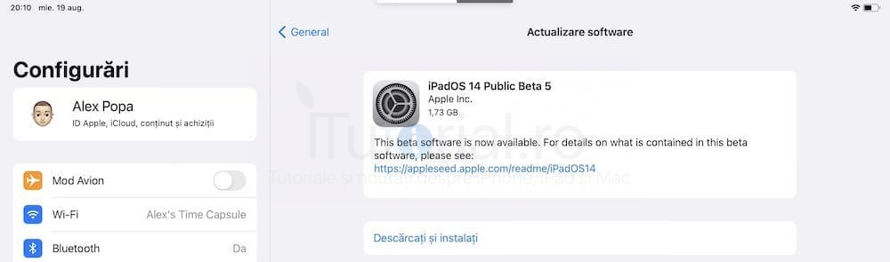 iOS 14 public beta 5 și iPadOS 14 public beta 5 au fost lansate pentru iPhone, iPod touch și iPad iOS 14 public beta 5