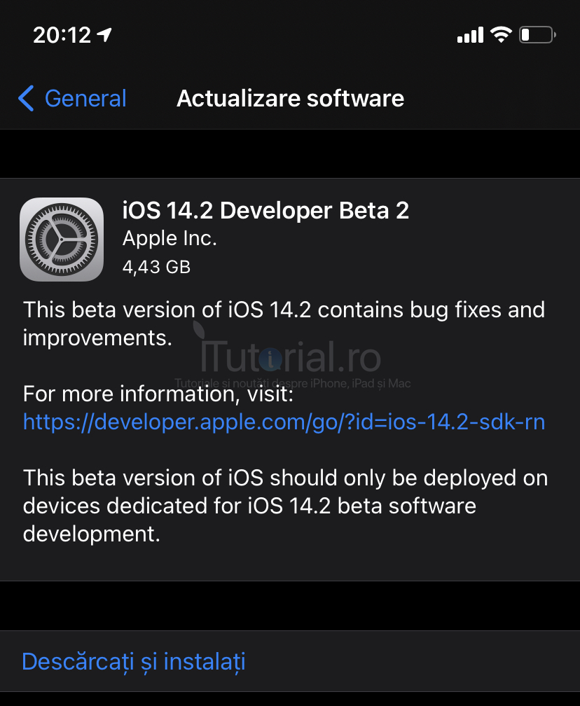 iOS 14.2 beta 2 și iPadOS 14.2 beta 2 au fost lansate pentru iPhone, iPad și iPod touch ios 14.2 beta 2