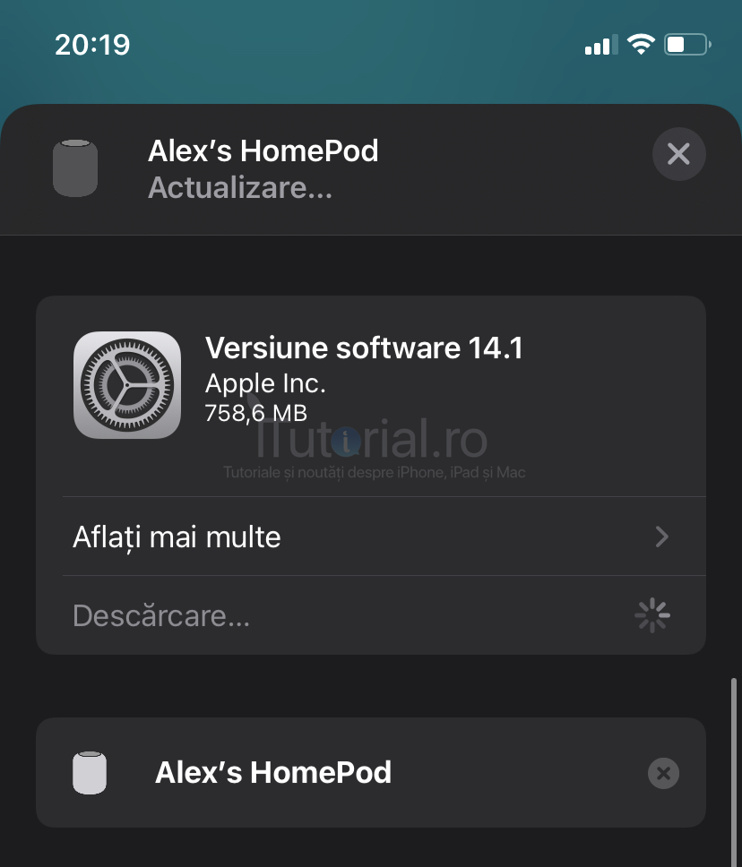 Apple a lansat actualizarea 14.1 pentru HomePod cu Interfon și o mulțime de noutăți homepod 14.1