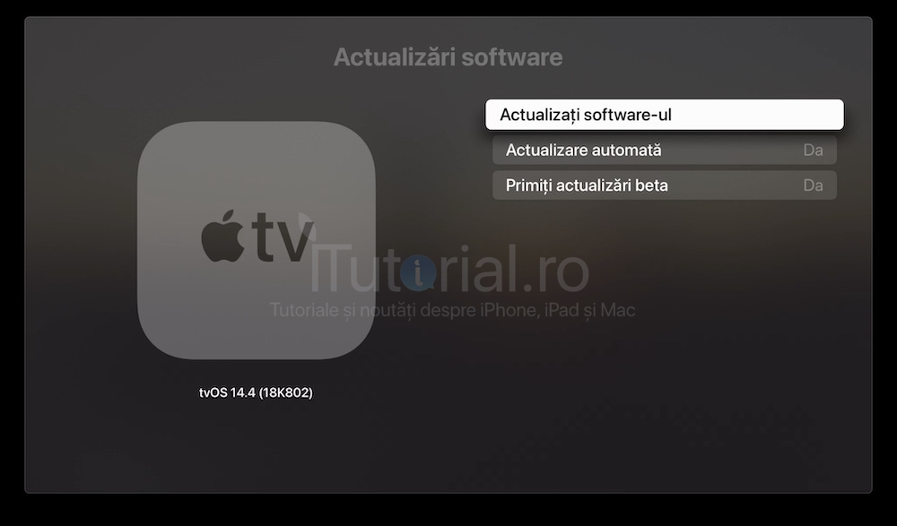 tvOS 14.4 a fost lansat pentru Apple TV 4 și 4K tvos 14.4