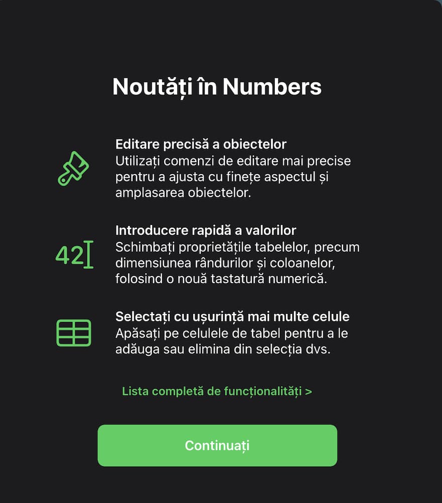 Apple a actualizat Pages, Numbers și Keynote la versiunea 11.0. Iată noutățile aduse pages 11 keynote numbers