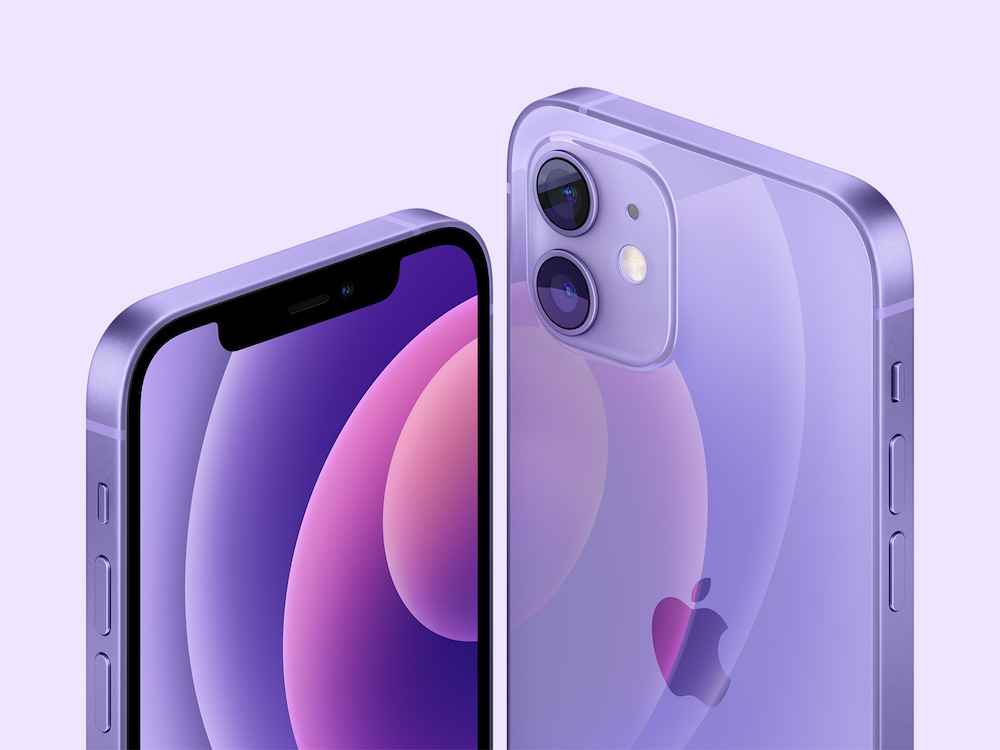 iPhone 12 și iPhone 12 mini vor fi disponibile în curând pe violet iphone 12 violet