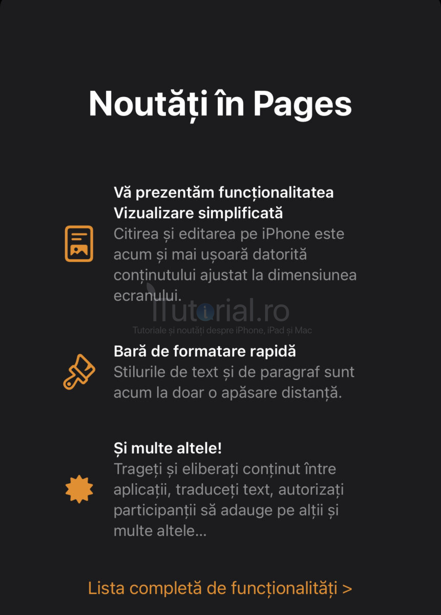 Apple a actualizat Pages, Numbers și Keynote cu noutăți pentru iOS 15 și macOS Monterey pages ios 15