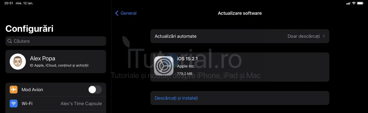 iOS 15.2.1 și iPadOS 15.2.1 au fost lansate pentru iPhone și iPad ios 15.2.1