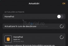 Apple a lansat actualizarea 16 pentru HomePod homepod 16