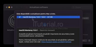 Apple a lansat macOS Monterey 12.6.1 și macOS Big Sur 11.7.1 macos 12.6.1