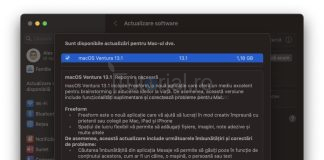 macOS 13.1 Ventura a fost lansat. Iată noutățile macos 13.1