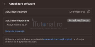 macOS 13.3.1 Ventura a fost lansat. Iată noutățile macOS 13.3.1