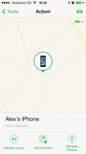 Dispozitiv Find My iPhone