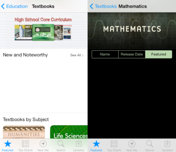 iBooks Textbooks iPhone